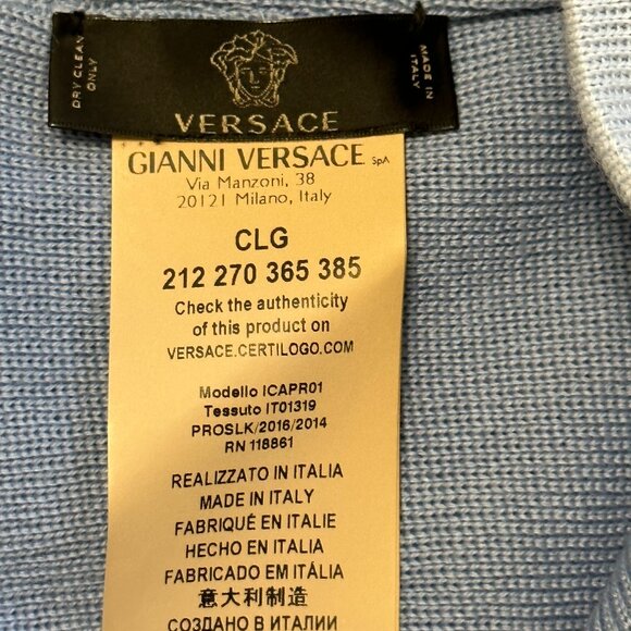 Large Medusa Logo Two Tone Beanie - Picture 2 of 3